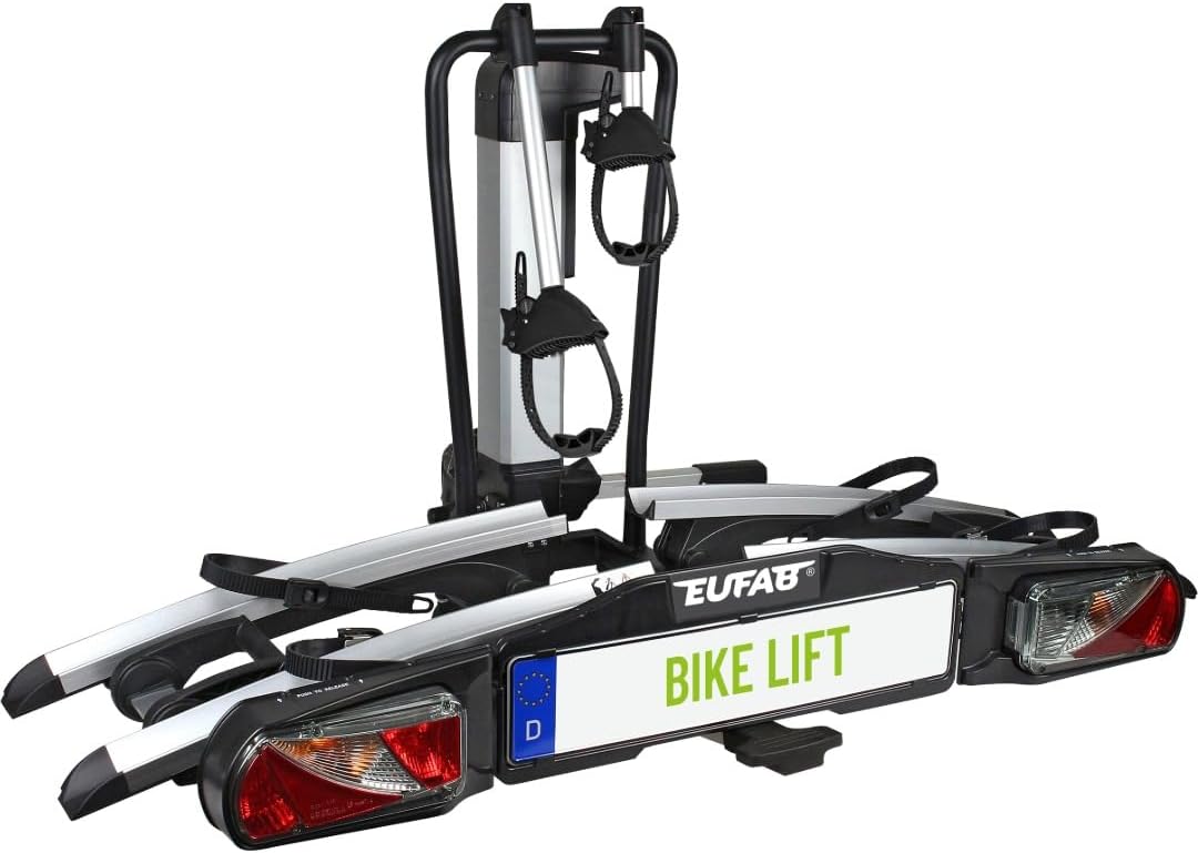 EUFAB Bike Lift Fahrradträger für die Anhängerkupplung