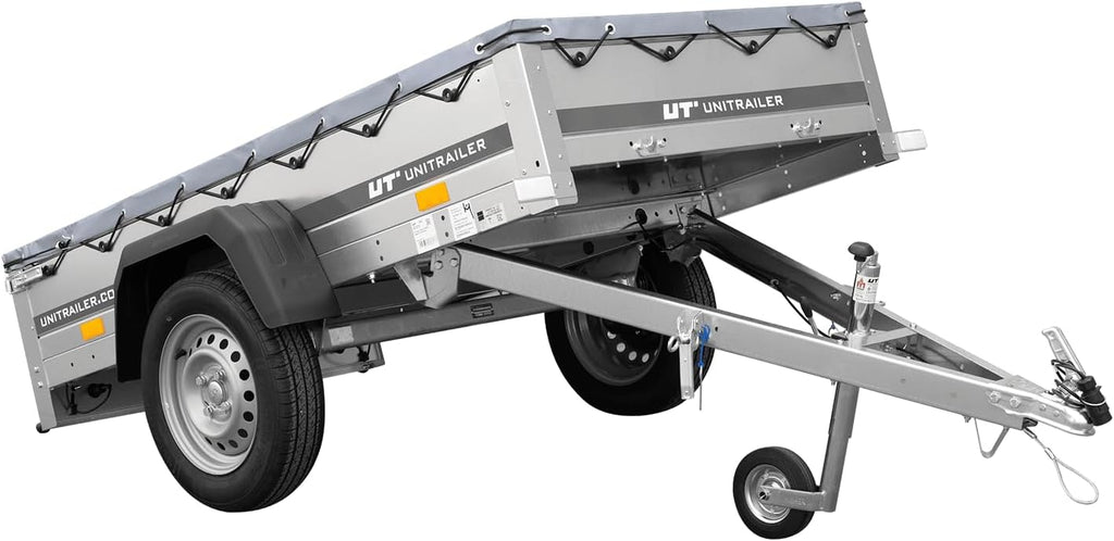UNITRAILER Garden Trailer 200 Kipp mit Flachplane