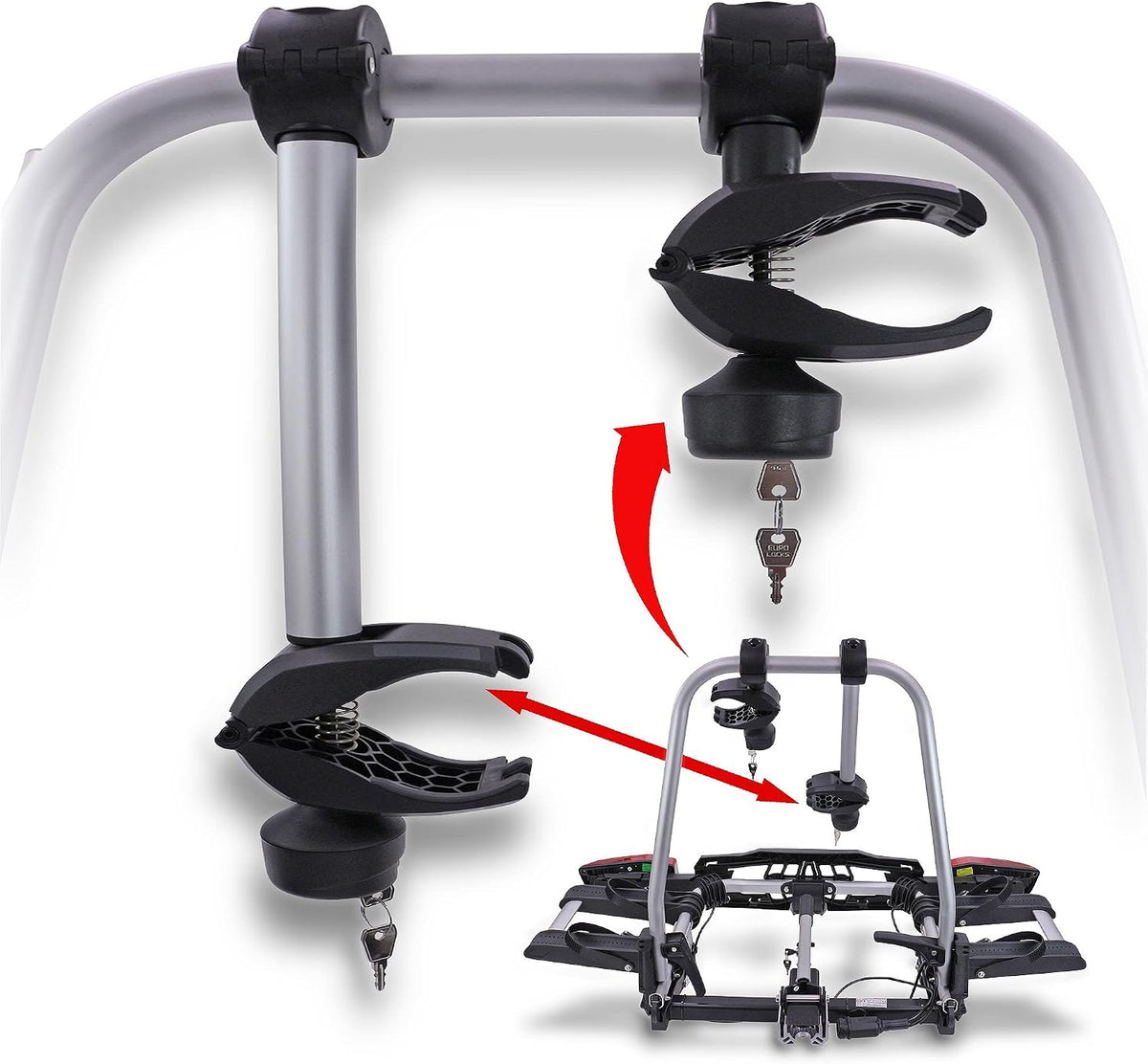 Uebler X21 S – Detail Halterung