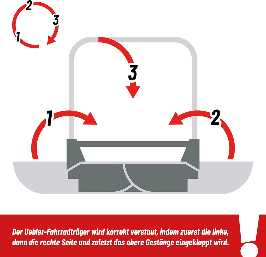 Uebler i21 Z – zusammengeklappt