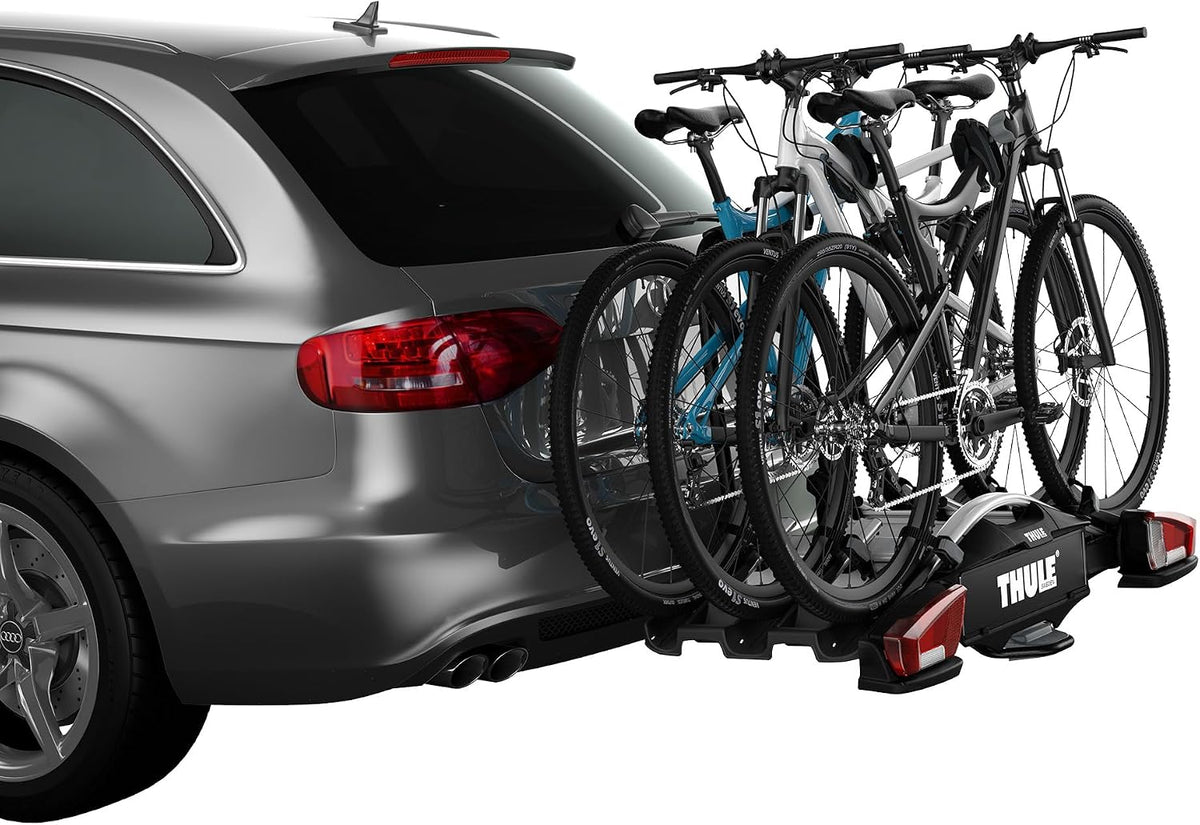 Thule VeloCompact – beladen am Fahrzeug