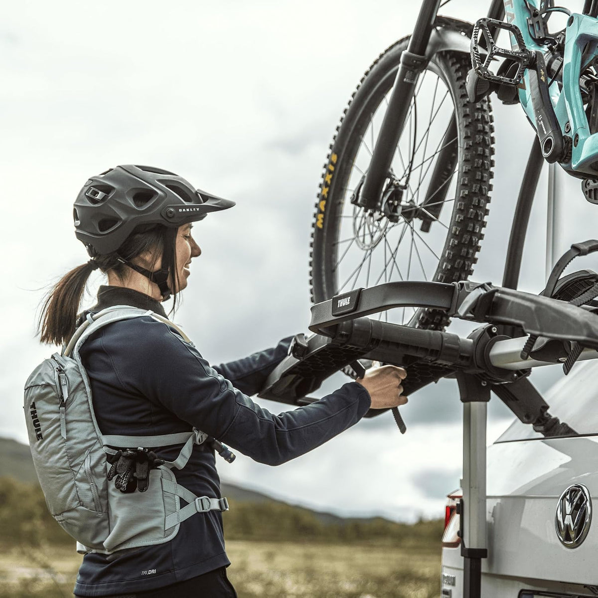 Thule Outway Platform – mit Fahrrädern beladen